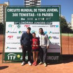 Caroline e Narciso (treinador) - ADK Tennis